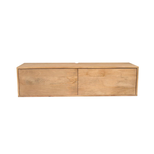 TV-meubel Zwevend tv meubel Vision Licht mango 120 cm-TV-meubels-Starfurn