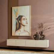 TV-meubel Zwevend tv meubel Vision Zand 200 cm 200x30x35 cm-TV-meubels-Starfurn