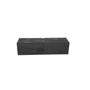 TV-meubel Zwevend tv meubel Vision Zwart 120 cm 120x30x35 cm-TV-meubels-Starfurn