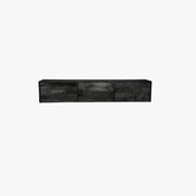 TV-meubel Zwevend tv meubel Vision Zwart 160 cm 160x30x35 cm-TV-meubels-Starfurn