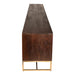 TV-meubels TV-meubel Onyx TV Kast Bruin/Goud-TV-meubels-PTMD