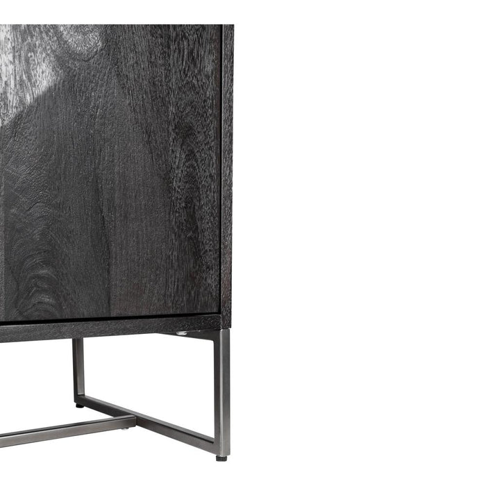 TV-meubels TV-meubel Onyx Tv Kast Zwart/ Zwart-TV-meubels-PTMD