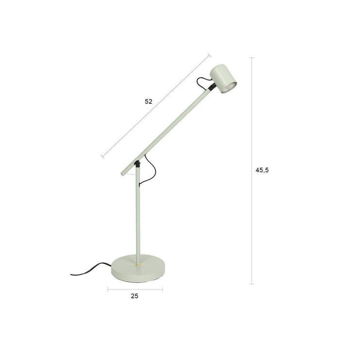 Tafellamp Aero Metaal Groen 55x20 cm GU10 (ES111)-Tafellampen-Creating Home