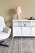 Tafellamp Aysa Aluminum Beige Ø25x52 cm E27-Tafellampen-Creating Home