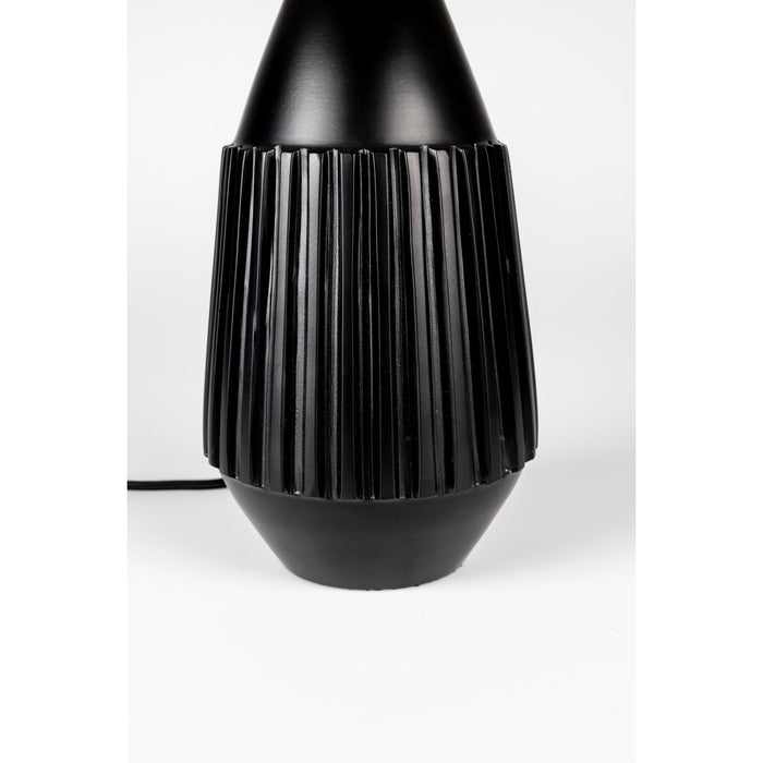 Tafellamp Aysa Aluminum Zwart Ø25x52 cm E27