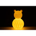 Lamp Wit Porcelain 14 cm Led Bear-Tafellampen-J-Line