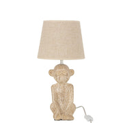 Tafellamp Beige Cement 22 cm 22x22x46 cm-Tafellampen-J-Line