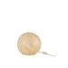 Tafellamp Beige Glas Rond 20 cm 20x20x18 cm-Tafellampen-J-Line