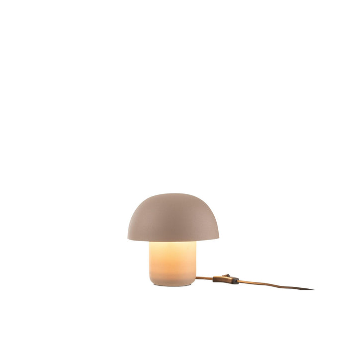 Tafellamp Beige Ijzer S 20 cm - Ijzer-Tafellampen-J-Line
