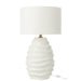 Tafellamp Beige Linnen 40 cm-Tafellampen-J-Line