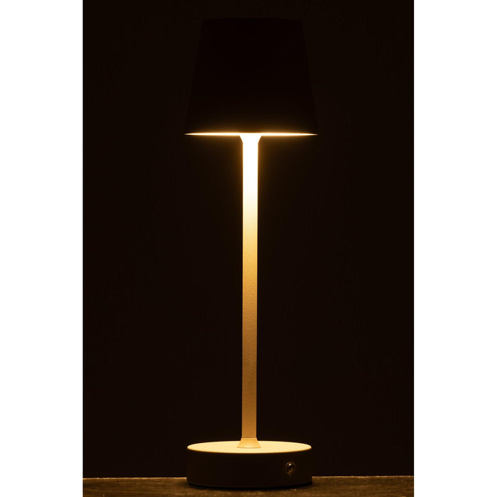 Tafellamp Beige Metaal 12 cm-Tafellampen-J-Line
