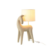 Tafellamp Beige Stof 24 cm 23.5x32x56 cm-Tafellampen-J-Line