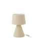 Tafellamp Beige Stoneware 22 cm 22x22x34 cm-Tafellampen-J-Line