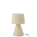 Tafellamp Beige Stoneware 22 cm-Tafellampen-J-Line