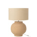 Tafellamp Beige Terracotta 46 cm-Tafellampen-J-Line