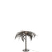 Tafellamp Blad ijzer, Stainless Steel Zwart 60x60x73 cm-Tafellampen-J-Line