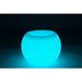 Tafellamp Bloempot Buiten Kunststof, Polypropylene, Metaal Wit-Tafellampen-J-Line