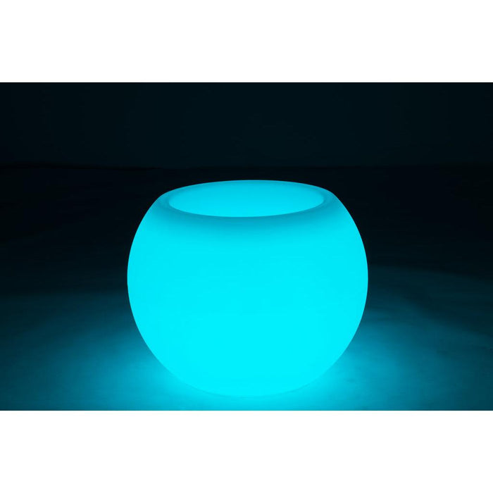 Lamp Wit Kunststof 54 cm Flowerpot Outdoors-Tafellampen-J-Line