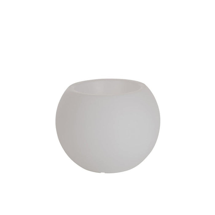 Lamp Wit Kunststof 54 cm Flowerpot Outdoors-Tafellampen-J-Line