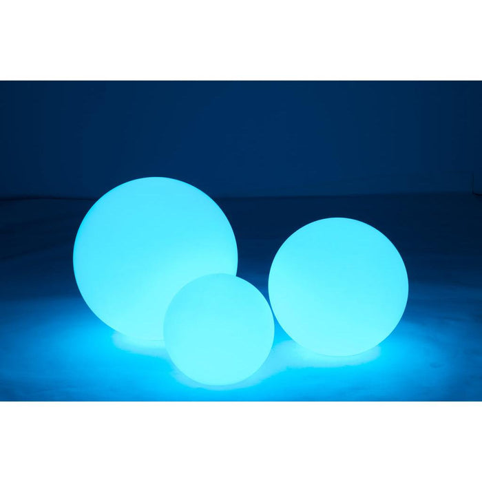 Lamp Wit Led light 50 cm Ball Outdoors-Tafellampen-J-Line