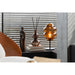 Tafellamp Bruin Glas 28 cm 28x28x52 cm-Tafellampen-J-Line