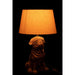 Tafellamp Bruin Kunsthars 31 cm-Tafellampen-J-Line