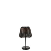 Tafellamp Bruin Kunststof 20 cm 19.5x19.5x31 cm-Tafellampen-J-Line