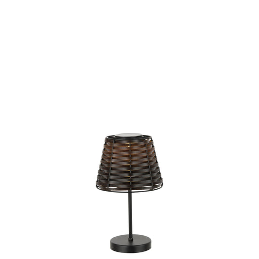 Tafellamp Bruin Kunststof 20 cm-Tafellampen-J-Line