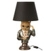 Tafellamp Bruin Stone Antiek 30 cm-Tafellampen-J-Line