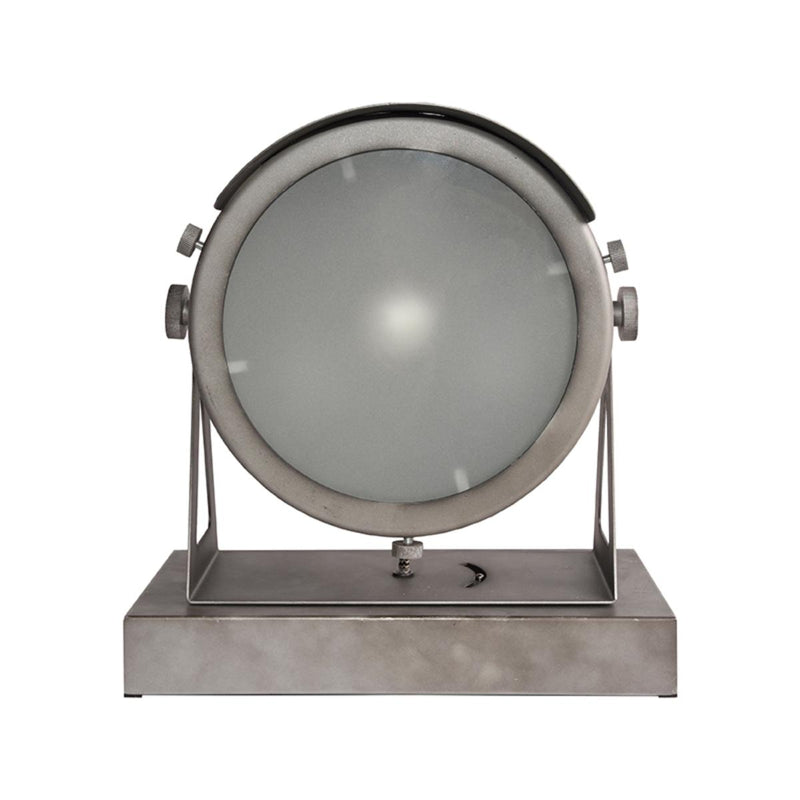 Tafellamp Cap Kleur Metaal Burned Steel 23x28x31 cm-Tafellampen-LABEL51
