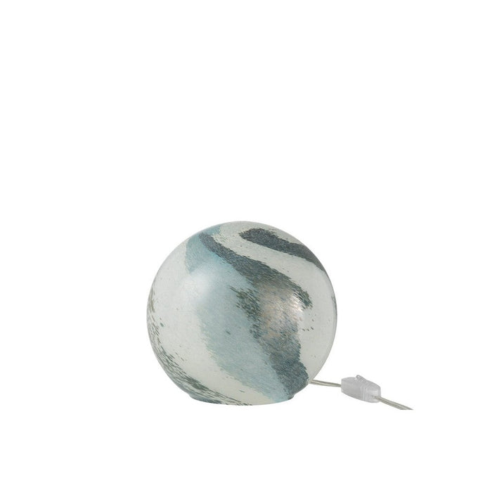 Tafellamp Blauw Electrical part Rond 20 cm-Tafellampen-J-Line
