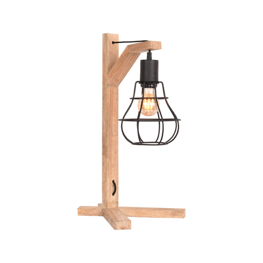 Tafellamp Drop Metaal Zwart 34x29x53 cm-Tafellampen-LABEL51
