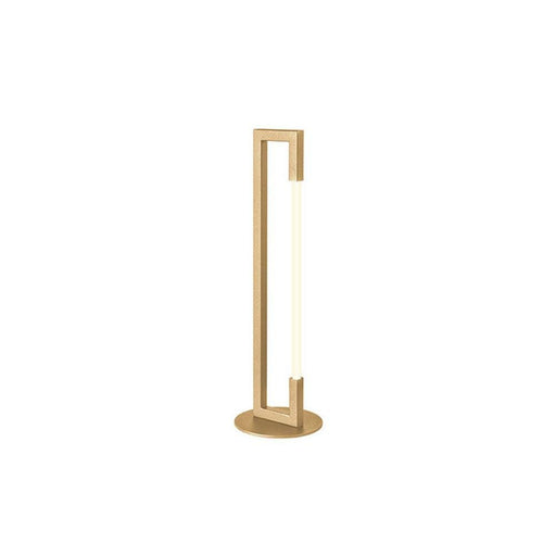 Tafellamp Futuro Metaal Antiek Goud 16x16x53 cm-Tafellampen-LABEL51