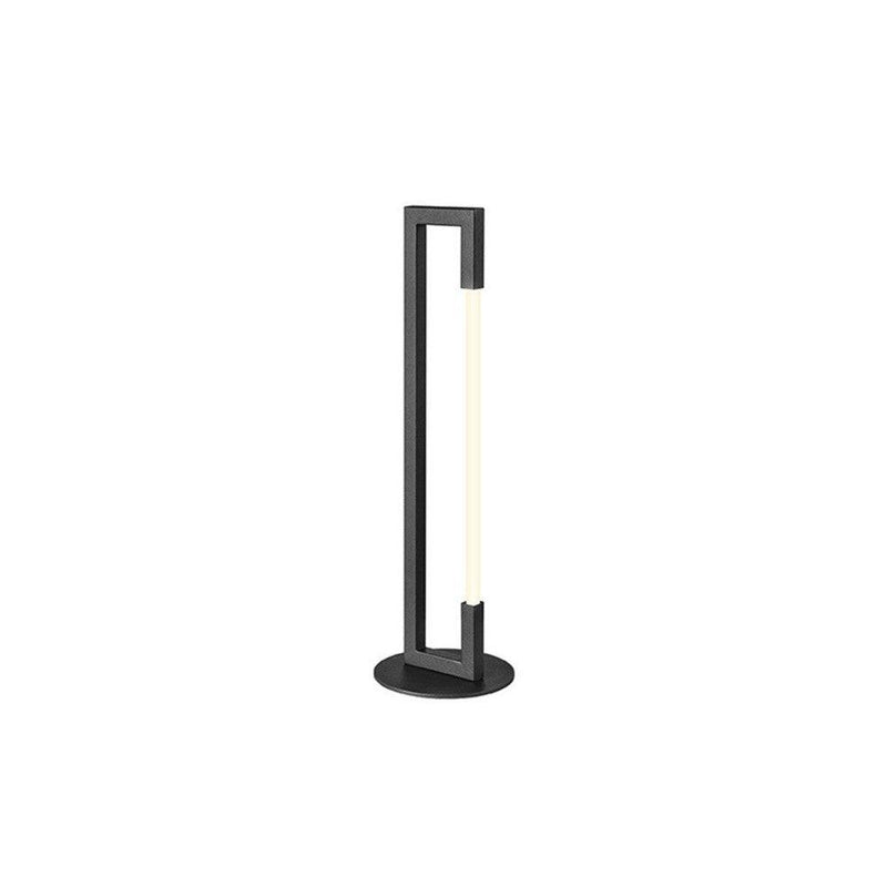 Tafellamp Futuro Metaal Zwart 16x16x53 cm-Tafellampen-LABEL51