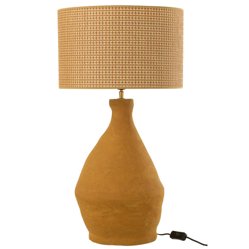 Tafellamp Geel Fitting 40 cm 40x40x70 cm-Tafellampen-J-Line