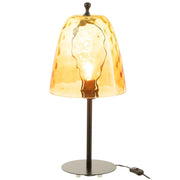 Tafellamp Geel Glas 28 cm 28x58x28 cm-Tafellampen-J-Line