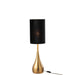 Tafellamp Goud Cloth S 20 cm 20.5x20.5x77 cm-Tafellampen-J-Line