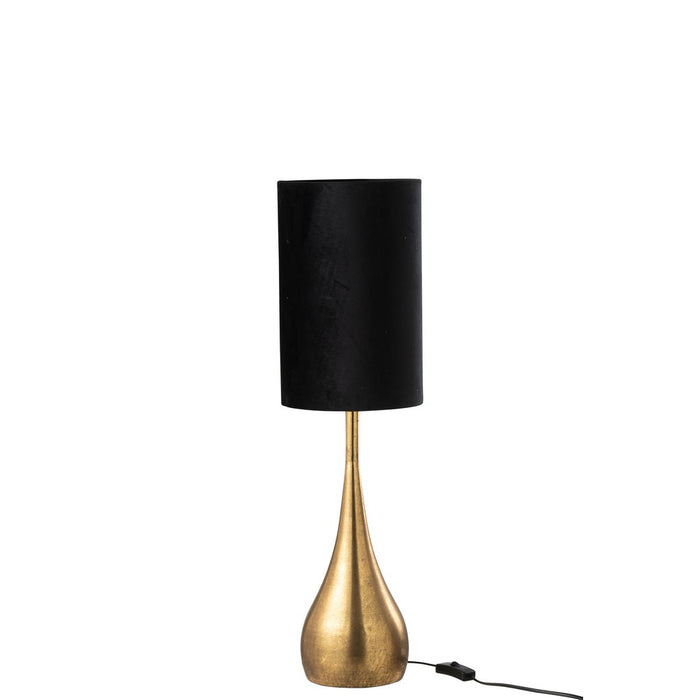 Tafellamp Goud Cloth S 20 cm-Tafellampen-J-Line