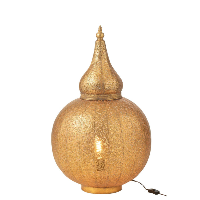 Tafellamp Goud Electrical part L 46 cm-Tafellampen-J-Line