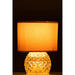 Tafellamp Goud Glas 17 cm 17.2x17.2x23 cm-Tafellampen-J-Line