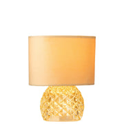 Tafellamp Goud Glas 17 cm 17.2x17.2x23 cm-Tafellampen-J-Line