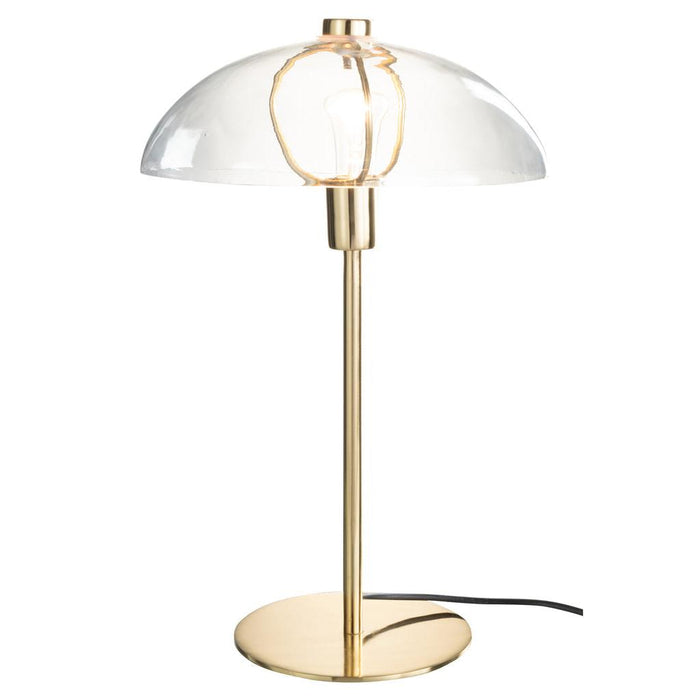 Tafellamp Goud Glas 32 cm-Tafellampen-J-Line