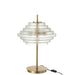 Tafellamp Goud Glas 36 cm 36x54x36 cm-Tafellampen-J-Line