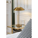 Tafellamp Goud Ijzer 30 cm - Ijzer-Tafellampen-J-Line