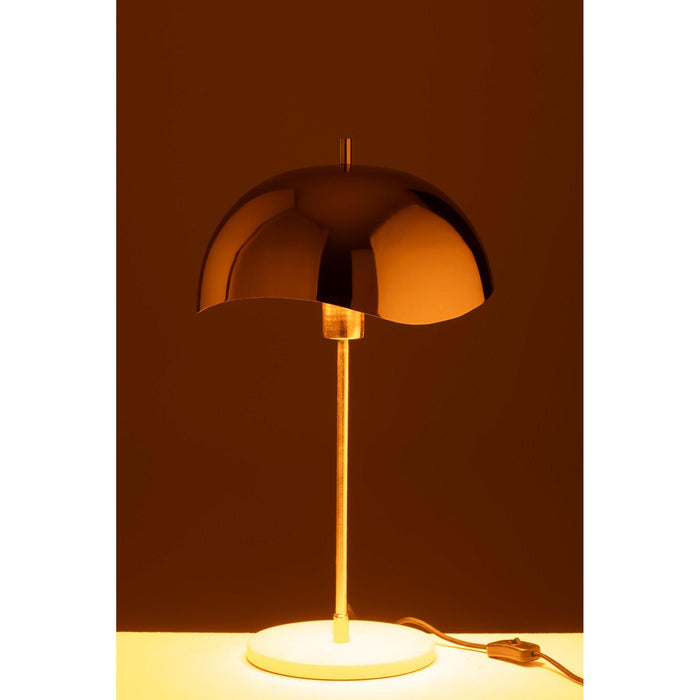 Tafellamp Goud Ijzer 30 cm - Ijzer,marmer-Tafellampen-J-Line