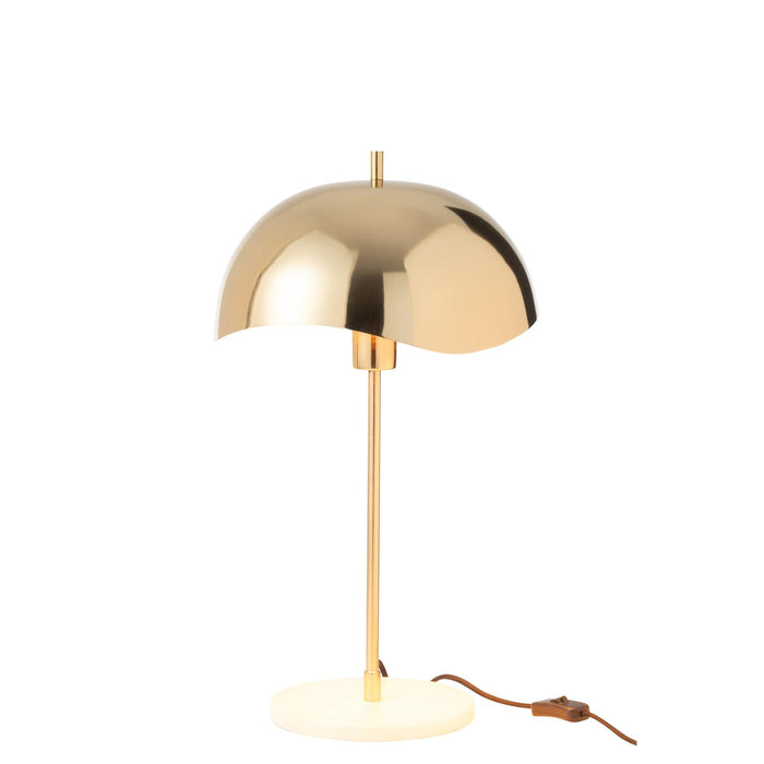 Tafellamp Goud Ijzer 30 cm - Ijzer,marmer-Tafellampen-J-Line