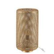 Tafellamp Goud Ijzer Rond 32 cm 32x32x60.5 cm-Tafellampen-J-Line