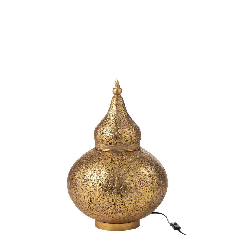 Tafellamp Goud Ijzer S 40 cm 40x40x59.5 cm-Tafellampen-J-Line