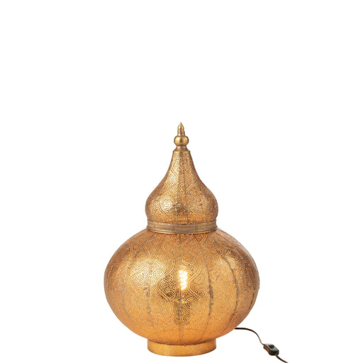 Tafellamp Goud Ijzer S 40 cm-Tafellampen-J-Line