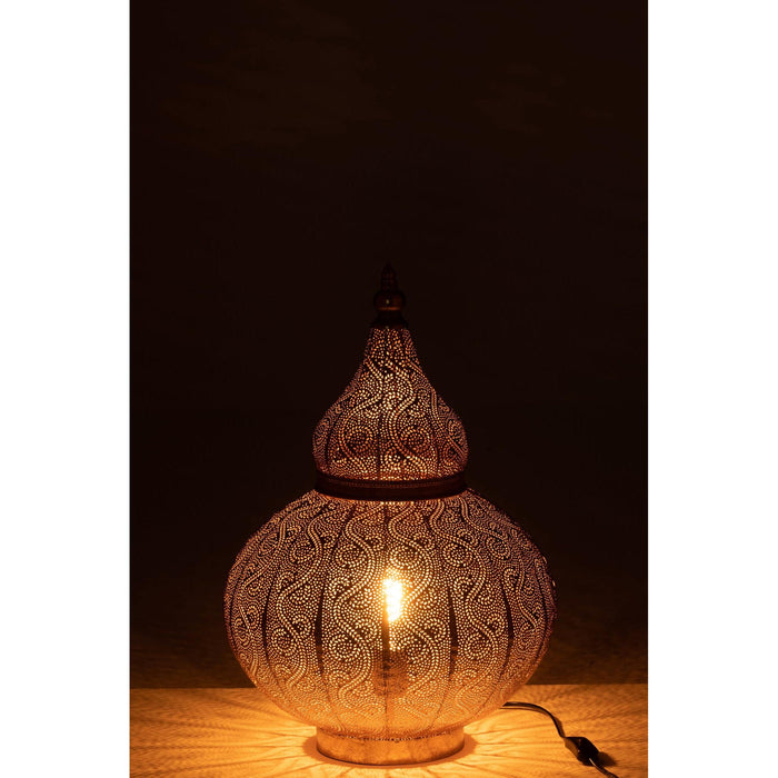 Tafellamp Goud Ijzer S 40 cm-Tafellampen-J-Line
